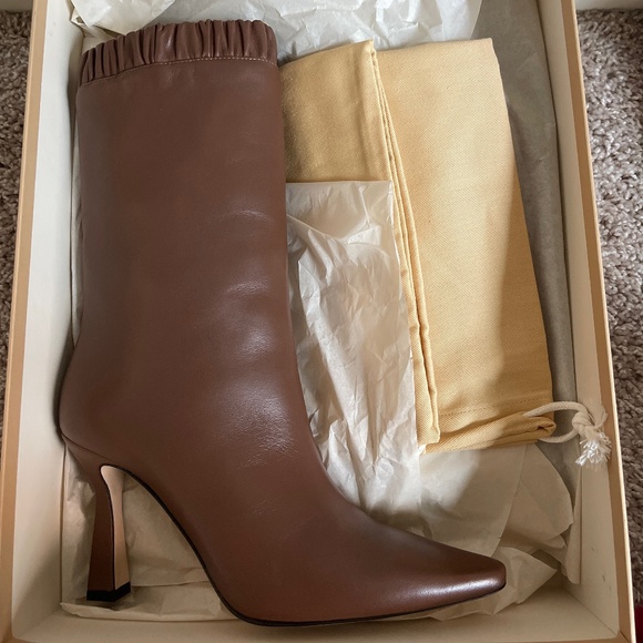 Wandler Lina Lambskin Slouch Boot - Picture 1 of 3